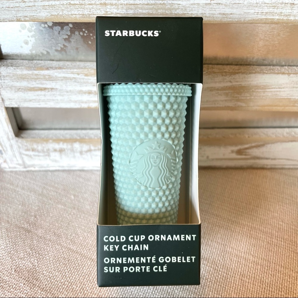 🧜‍♀️Starbucks Mint Studded Keychain/Ornament